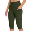 XUNRYAN Biker Shorts Women High Waisted 12"/ 8"/ 5" Fitness Athletic Workout Leggings Running Yoga Shorts Gym Activewear view 2