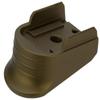 NDZ Performance Magazine Base Plate Finger Extension for Sig P365 & P365 SAS 9MM  Laser Engraved Aluminum, EDC Upgrade, USA Made, ODG  Don't Tread On Me view 2