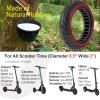 2PCS Solid Tires, 8.5x2 Inch Electric Scooter Replacement Wheels, 8 1/2'' Front or Rear Honeycomb Tire for Gotrax Gxl V2/XR/APEX Xiaomi M365/Pro Hiboy S2/S2R Hover-1 Journey and All 8.5'' Scooter Tire view 3