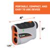 Izzo Golf Swami Laser Rangefinder with Slope, Pin Lock & Club Suggestion, 800 Yards Range, Soft Shell Carry Case view 2