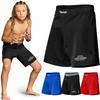 Elite Sports Kids MMA BJJ No GI UFC Grappling Jiu Jitsu Shorts, Black Jack Youth Boys MMA Training Grappling Training Shorts (Small, Black) view 1