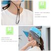 Vemisu Sun Hat, Outdoors Tribe Foldable Sun Hat, Sun Shade Hats for Women Ponytail (Beige) view 3