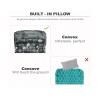 Outdoor Sleeping Pad Camping Inflatable Mattress with Pillows Travel Mat Folding Bed Ultralight Air Cushion Hiking Trekking (Color : Pedal Grey, Size : /) view 4
