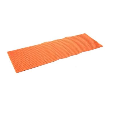 TUFFS Outdoor Camping Mat Moistureproof Mattress Ultralight Foam Picnic Mat Folding Egg Slot Beach Mat Tent Sleeping Pad (Color : Orange 1 Pcs, Size : A)