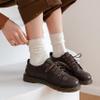 ACCFOD 9-11 White Crew or Modern Socks for Women, Soft Thin Cotton for Girls view 3