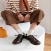 ACCFOD 9-11 White Crew or Modern Socks for Women, Soft Thin Cotton for Girls view 4