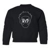 superhotapparel Embiid Best Player Philadelphia Basketball Fans Youth Crewneck Sweatshirt (Black, Youth Medium) view 1