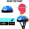 7pcs Kids Protective Gear with Adjustable Helmet Knee Pads Elbow Pads Wrist Pads for Roller Skates (Blue) view 4