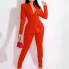 Two Piece Pant Suits for Women Dressy Elegant Oversized Blazer and Suit Pants Set Causal Wedding Guests Prom Business Suits view 2