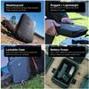 VAULTEK LifePod 10 Compact Lockable Weatherproof Case with Built-in Lock, Steel Security Cable, & TSA Handgun Case or Car Safe, Portable Travel Pistol Safe/Covert Black/Biometric view 4