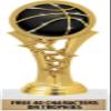 Crown Awards 5.5" Basketball Gold Starbeam Trophy, 20 Pack Prime view 1