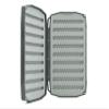 Umpqua UPG Foam Double Essential Large Gray Fly Box - Lightweight Strong Impact-Resistant Quick-Loading Fly Storage Case - Fly Fishing Tackle Organizer view 2