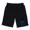 W REPUBLIC Embry-Riddle Aeronautical University Seal College Fleece Drawstring Shorts - Black, XX-Large view 1