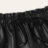AKIOLOAS Women's Shorts Drawstring Paperbag Waist Shorts Women's Shorts Shorts for Women (Size : Medium) view 3
