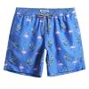 maamgic Mens Swim Trunks Quick Dry Swim Shorts with Mesh Lining Funny Swimwear Bathing Suits 7inch Flamingo N Tree Blue X-Small view 1