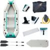 OLOTU Touring Kayak Inflatable Kayak Thickened Inflatable Boat Hard Bottom Assault Boat Water Raft Three Layers Sandwich Hovercraft Water Sports Thicken view 2