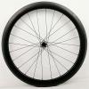 ZECHAO 700C Disc Brake Cyclocross Road Bike Wheelset,Carbon Fiber Open Fat Rim Wheel Bike Wheel 7 8 9 10 11 12 Speed 15 * 100MM Wheelset (Size : 40mm) view 4