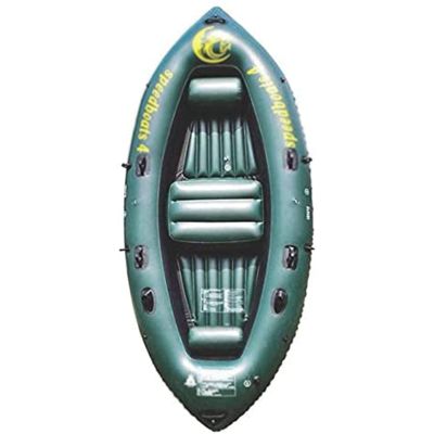 Touring Kayak Inflatable Boat Stable and Safe Inflatable Kayak with High Output Air Pump and Repair Kit Water Raft Lightweight Flexibility Thicken