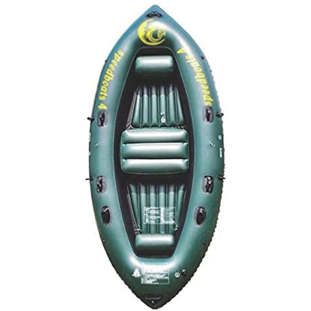 Touring Kayak Inflatable Boat Stable and Safe Inflatable Kayak with High Output Air Pump and Repair Kit Water Raft Lightweight Flexibility Thicken