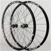 ZECHAO Mountain Bike Wheelset 26/27.5/29 in, Bike Wheel Alloy Rim Mountain 8-12 Speed with Straight Pull Hub 24 Holes Wheelset (Size : 27.5inch) view 1