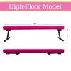 GBVUGY Adjustable&Foldable Gymnastics Balance Beam,8FT High-Low Level Floor Gymnastic Beam,No Tool Require, Gym Equipment for for Kids Children Girls Home Training view 3