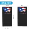 Puerto Rico Flag Puerto Rican Seamless Neck Gaiter Shield Scarf Bandana Face Mask Seamless UV Protection for Motorcycle Cycling Riding Running Headbands White view 2