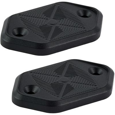 DeYoungArbeit Gun Magnet | 32lbs Rated Magnetic Gun Mount | Indoor Gun Racks | Anti Scratch Handgun Holder in Vehicle Truck Car Wall Gun Safe and Desk (Black 2-Pack)