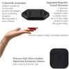 DeYoungArbeit Gun Magnet | 32lbs Rated Magnetic Gun Mount | Indoor Gun Racks | Anti Scratch Handgun Holder in Vehicle Truck Car Wall Gun Safe and Desk (Black 2-Pack) view 2