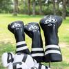 Barudan Golf Club Head Covers for Driver and Woods- 3pcs Golf Headcovers Ace Driver Headcover 3 Wood Fairway Head Cover Hybrid Headcover for Men Golfer Gifts view 4