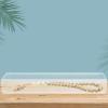 Alipis Acrylic Storage Box Clear Acrylic Display Case Jewelry Keepsake Box Necklace Container Makeup Organizer Bins for Home Office Store view 4