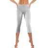 Capri Leggings for Women High Waisted Knee Length Yoga Pants Workout Exercise Casual Summer Bike Leggins with Pockets view 2