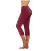 Capri Leggings for Women High Waisted Knee Length Yoga Pants Workout Exercise Casual Summer Bike Leggins with Pockets view 1