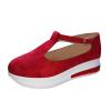 Sandals for Women Dressy Summer,Women's Espadrilles Wedge Platform Sandals Closed Toe Braided Buckle Linen Sandals Flip Flops for Women with Arch Support Summer Casual Platform Summer Shoes view 2