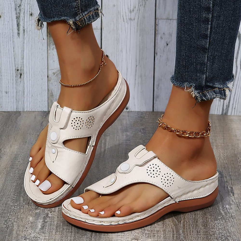 Sandals for Women Dressy Summer,Women's Espadrilles Wedge Platform Sandals Closed Toe Braided Buckle Linen Sandals Flip Flops for Women with Arch Support Summer Casual Platform Summer Shoes
