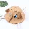 Boys Girls Elephant Style Bucket Hats Children Summer Beach Sun Hat Baby Boys Baseball Cap (Khaki, One Size) view 2