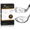 ATTRACTIVE Golf Impact Tape Set, 200 Pcs Club Impact Stickers for Golf Clubs, Self-Teaching Sweet Spot and Consistency Analysis, Useful Training Aid Improve Swing Accuracy (200) view 1