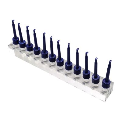AMLESO Fishing Lure Display Holders Acrylic Transparent Sturdy for Fly Fishing Hooks Showing