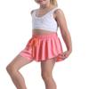Butterfly Flowy Shorts Skirts for Girls Tennis Cheer Stuff Athletic Preppy Running Sports Skirt for Teen GirlsPeach,L view 4