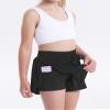 Butterfly Flowy Shorts Skirts for Girls Tennis Cheer Stuff Athletic Preppy Running Sports Skirt for Teen GirlsBlack,L view 2