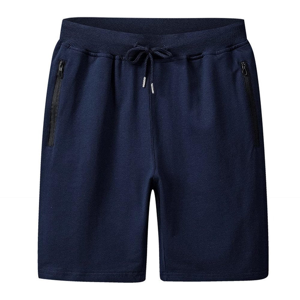 Ymosrh Gym Shorts for Men, Men's Athletic Shorts Mens 6 Inch Inseam Lightweight Shorts Men New Summer Casual Baggy Shorts Fashionable Loose Cotton Colour Shorts Basketball with Pockets (6XL, Blue)