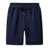 Ymosrh Gym Shorts for Men, Men's Athletic Shorts Mens 6 Inch Inseam Lightweight Shorts Men New Summer Casual Baggy Shorts Fashionable Loose Cotton Colour Shorts Basketball with Pockets (6XL, Blue) view 1