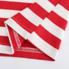 Boys Red and White Striped T-Shirt, Short Sleeve Crewneck Tees Top Shirt Size 10 view 4