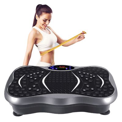 HAIZON Vibration Plate w Resistance Bands, Vibration Plate Exercise Machine, 99 Levels of Intensity, Vibration Platform Home Gym Equipment