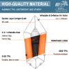 WONITAGO Packraft TPU Inflatable Travel Kayak with Soft Seat Lightweight Packrafts for Flat Water Rafting/Bicycle Drifting/Litewater Dinghy, 1 Person, 6.8Ft, Orange view 2