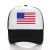 4th of July Boys Girls America Baseball Cap Kids Mesh Breathable Adjustable Commemorative Peaked Hat (D, One Size) view 2