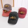 Boys Summer Cartoon Excavator Sun Caps Kids Personalized Fashion Baseball Cap Peaked Cap for (Watermelon Red, One Size) view 3