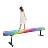 Wesky Adjustable Balance Beam,High and Low Floor Beam Gymnastics Equipment,Professional Gymnastics Beam for Kids Home Training with Foldable Legs (Rainbow, 8FT) view 1