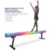86 York 6ft/8ft Gymnastics Balance Beam, High and Low Floor Beam Gymnastics Equipment for Kids/Adults,Gymnastics Beam for Training,Physical Therapy and Professional Home Training with Legs view 3