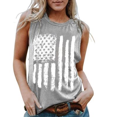 4th of july tank tops for women, womens sleeveless shirts, 4th of July Tank Tops Women Patriotic American Flag Distressed Graphic Tank independent Day Tee Top