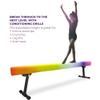 86 York 6ft/8ft Gymnastics Balance Beam, High and Low Floor Beam Gymnastics Equipment for Kids/Adults,Gymnastics Beam for Training,Physical Therapy and Professional Home Training with Legs view 4